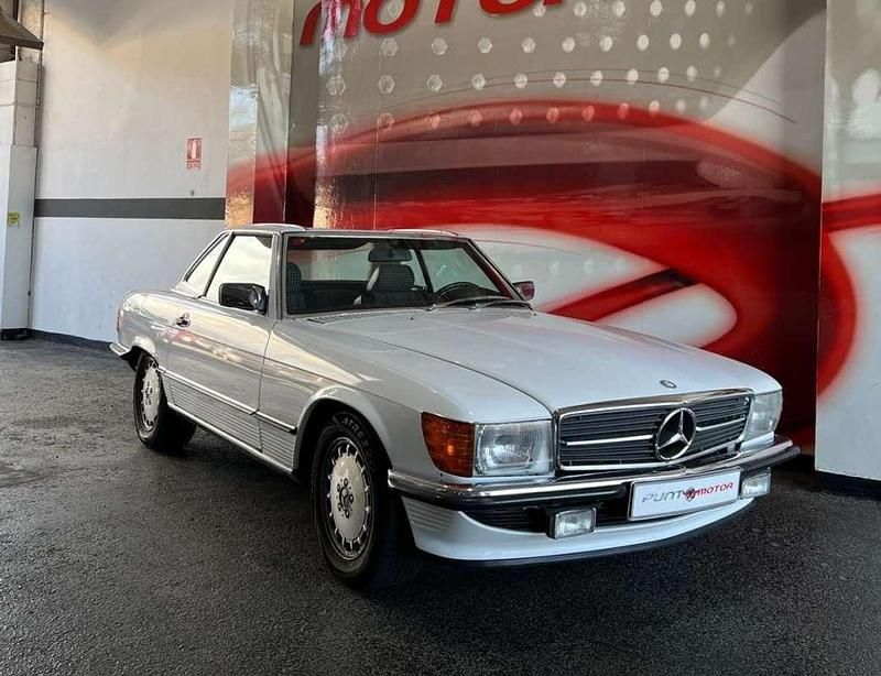 Usado Mercedes SL420 218 CV (160 kW) 1986 Blanco Coupe