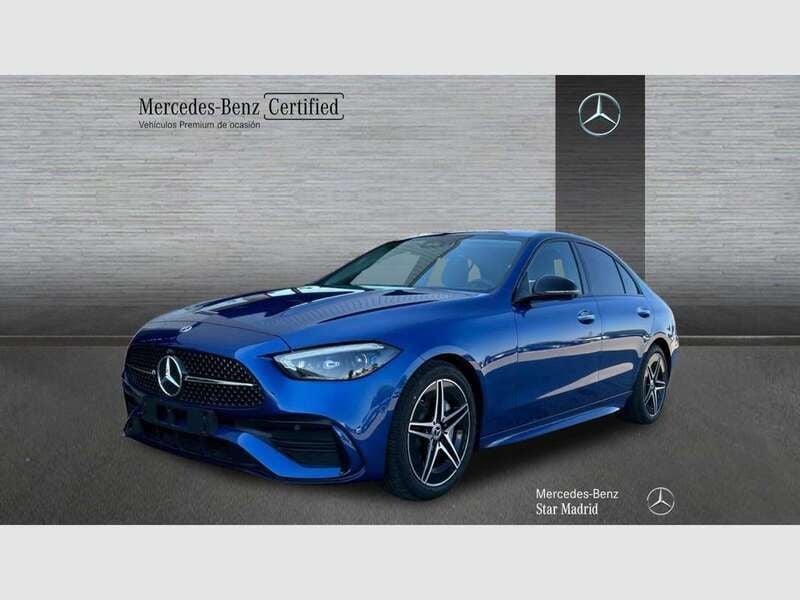 Azul Usado 2024 Mercedes C200 Berlina | 43.990 € (Precio justo) - Imagen 1/4