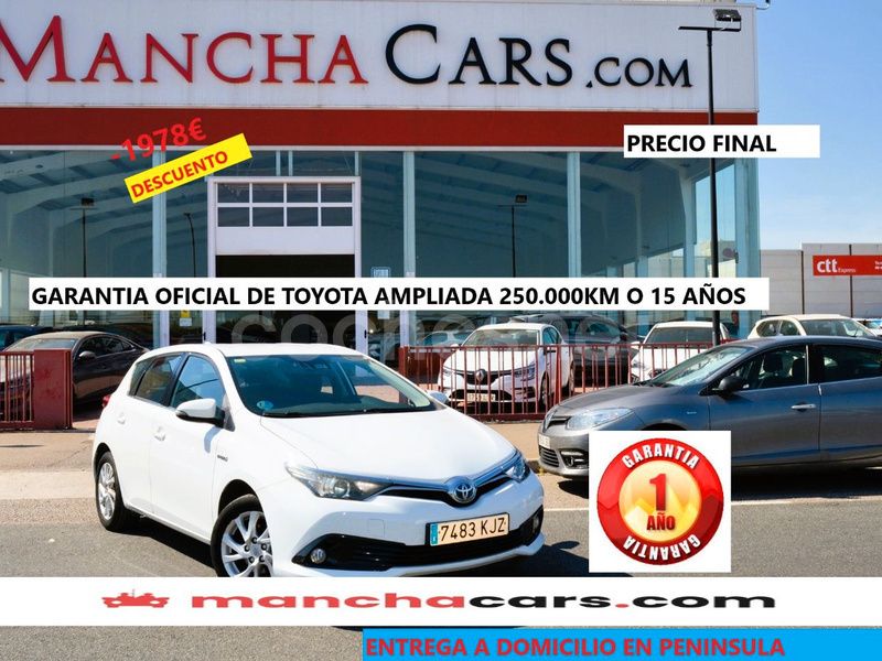 Blanco Usado 2018 Toyota Auris Hybrid Active Utilitario | 13.990 € (Precio justo) - Imagen 1/4