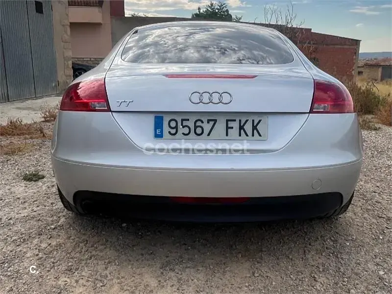 Usado Audi TT 200 CV (147 kW) 2007 Gris / plata Coupe
