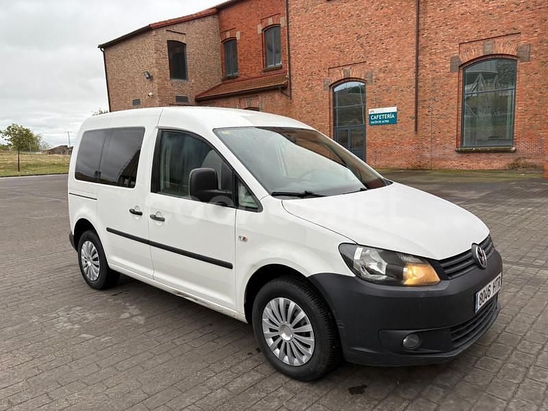Usado VW Caddy Pro 75 CV (55 kW) 2014 Blanco Monovolumen
