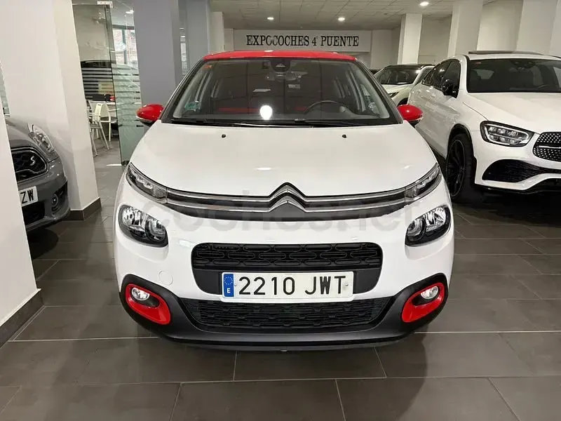 Usado Citroën C3 Shine 99 CV (72 kW) 2017 Blanco Berlina