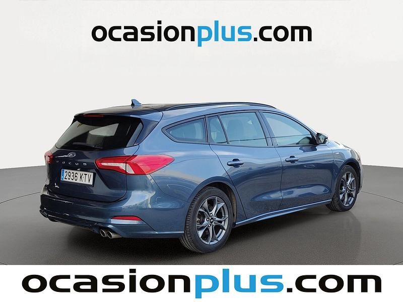 Begagnad Ford Focus ST-Line 125 HK (91 kW) 2019 Blå Minibuss