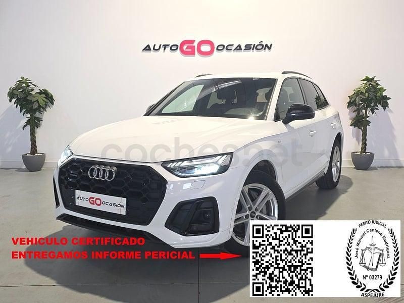 Usado Audi Q5 S-Line 367 CV (269 kW) 2021 Blanco SUV