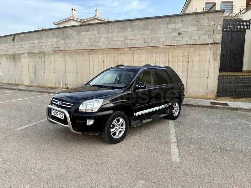 Usado Kia Sportage 140 CV (102 kW) 2008 Negro SUV