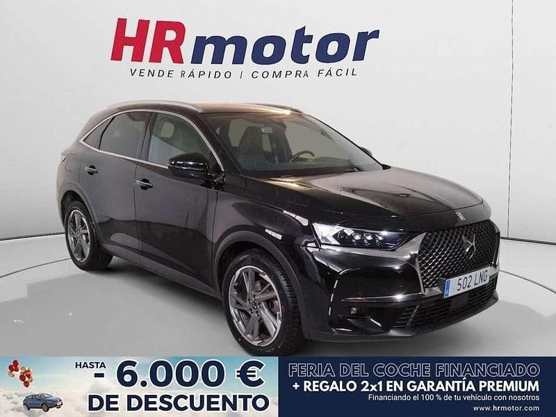 Negro Usado 2021 DS Automobiles DS7 Crossback So Chic SUV | 18.490 € (Buen precio) - Imagen 1/4