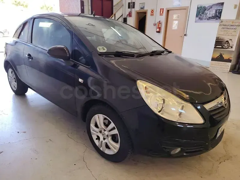 Usado Opel Corsa Sport 75 CV (55 kW) 2009 Negro Utilitario