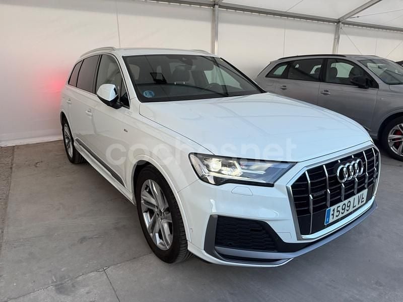 Usado Audi Q7 S-Line 231 CV (169 kW) 2021 Blanco SUV