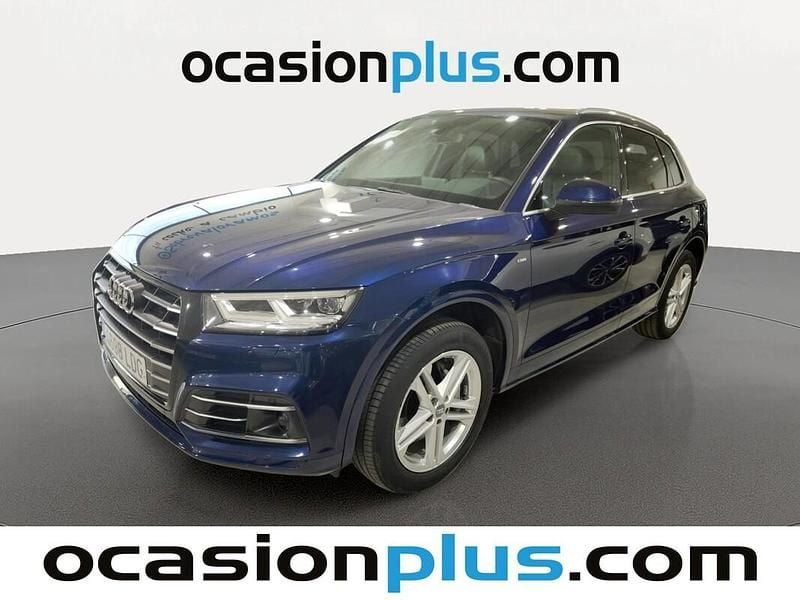 Azul Usado 2019 Audi Q5 S-Line SUV | 28.628 € (Precio justo) - Imagen 1/4