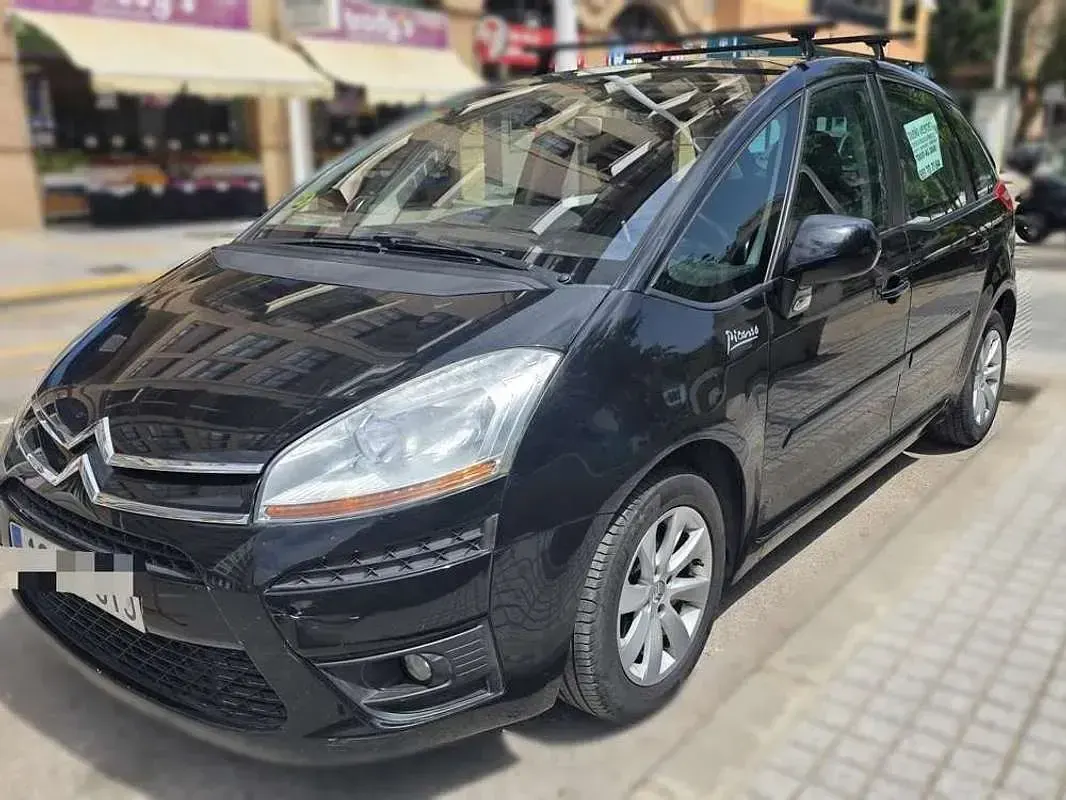 Usado Citroën C4 109 CV (80 kW) 2010 Negro Monovolumen