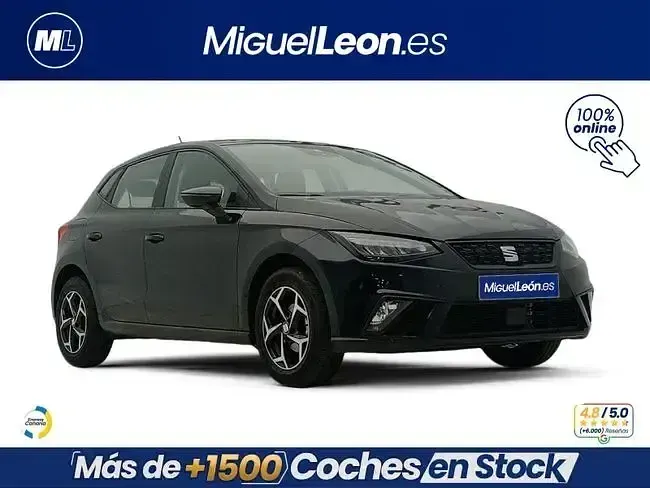 Usado Seat Ibiza Reference 95 CV (69 kW) 2025 Negro Utilitario