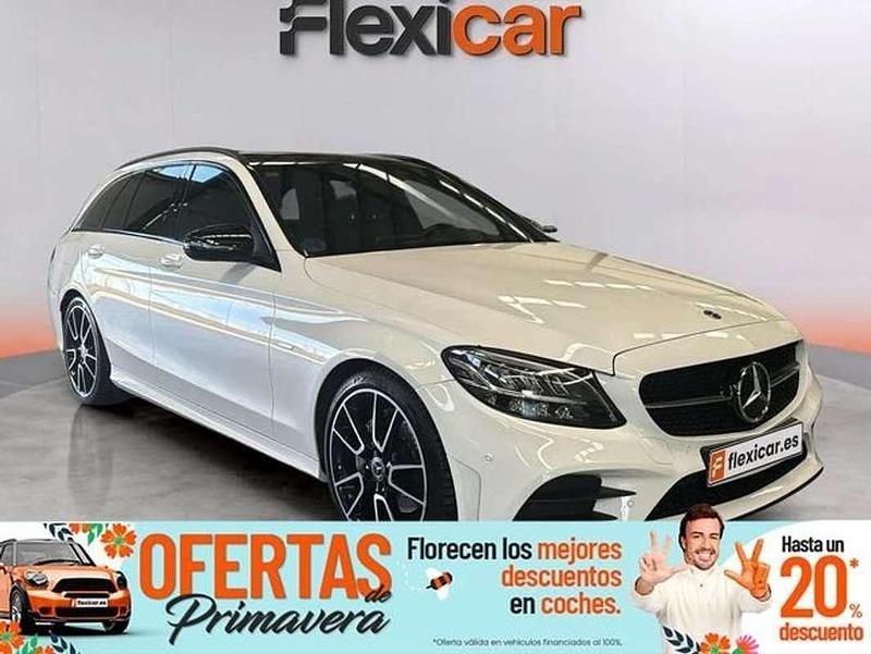 Usado Mercedes C220 170 CV (125 kW) 2021 Blanco Familiar
