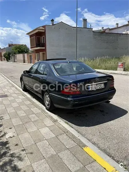 Usado Mercedes S320 197 CV (144 kW) 2002 Azul Berlina