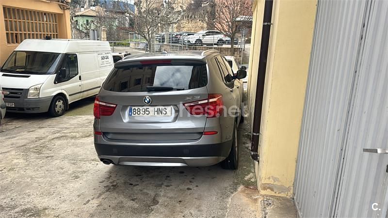Usado BMW X3 177 CV (130 kW) 2013 Gris / plata SUV