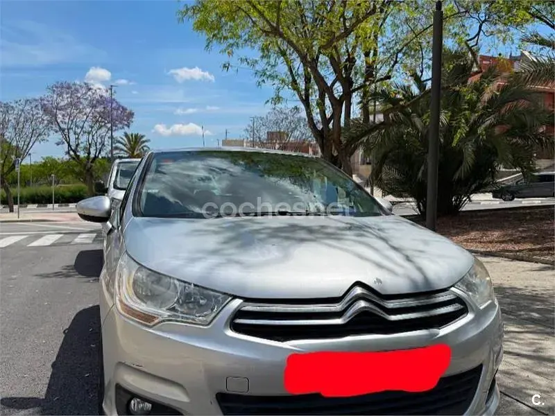 Usado Citroën C4 Seduction 92 CV (67 kW) 2012 Gris / plata Berlina