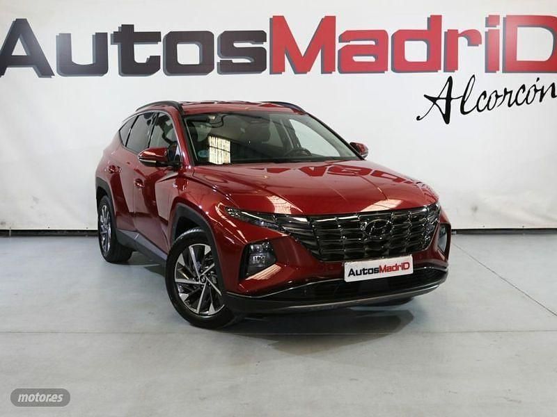 Rojo Usado 2022 Hyundai Tucson SUV | 22.490 € (Precio justo) - Imagen 1/4