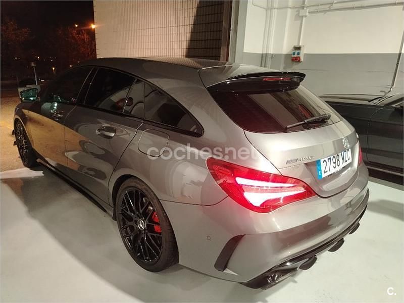 Usado Mercedes CLA45 AMG Shooting Brake 381 CV (280 kW) 2017 Gris / plata Familiar