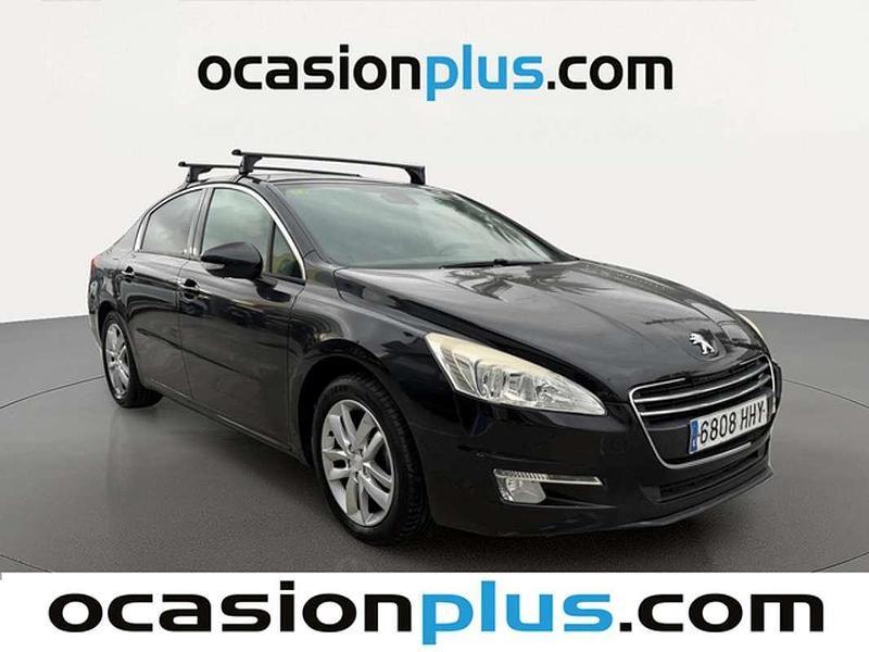 Usado Peugeot 508 Active 112 CV (82 kW) 2012 Negro Berlina