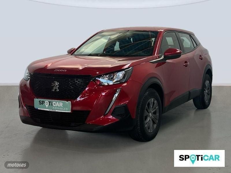 Rojo Usado 2021 Peugeot 2008 Active SUV | 16.900 € (Un poco caro) - Imagen 1/4
