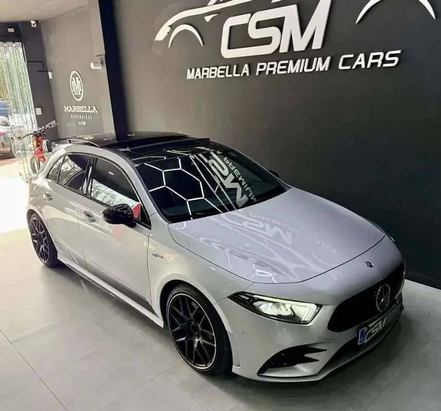 Usado Mercedes A35 AMG AMG 306 CV (225 kW) 2022 Gris Utilitario