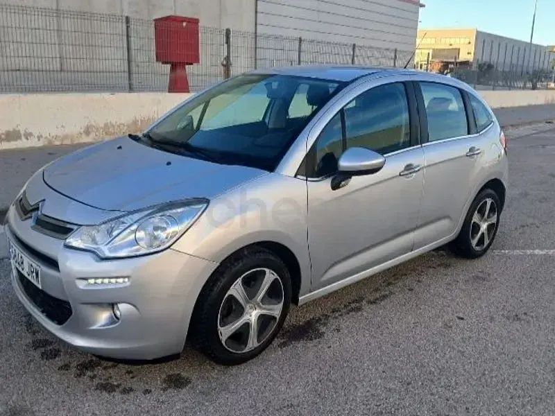Usado Citroën C3 Feel 82 CV (60 kW) 2016 Gris / plata Berlina