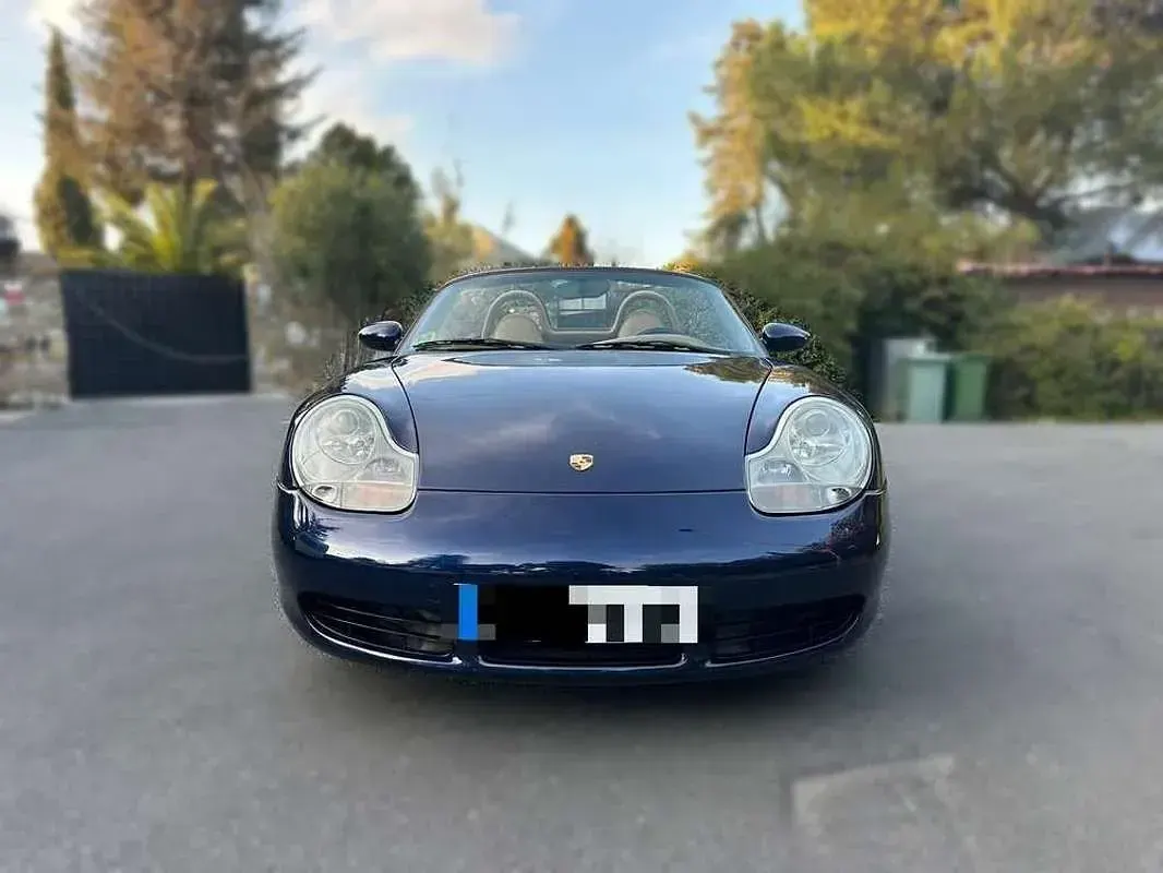 Usado Porsche Boxster S 260 CV (191 kW) 2002 Azul Descapotable