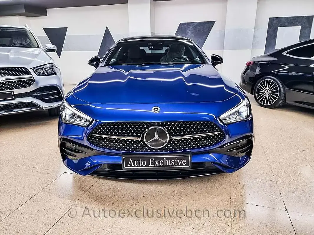 Usado Mercedes CLE300 313 CV (230 kW) 2025 Azul Coupe