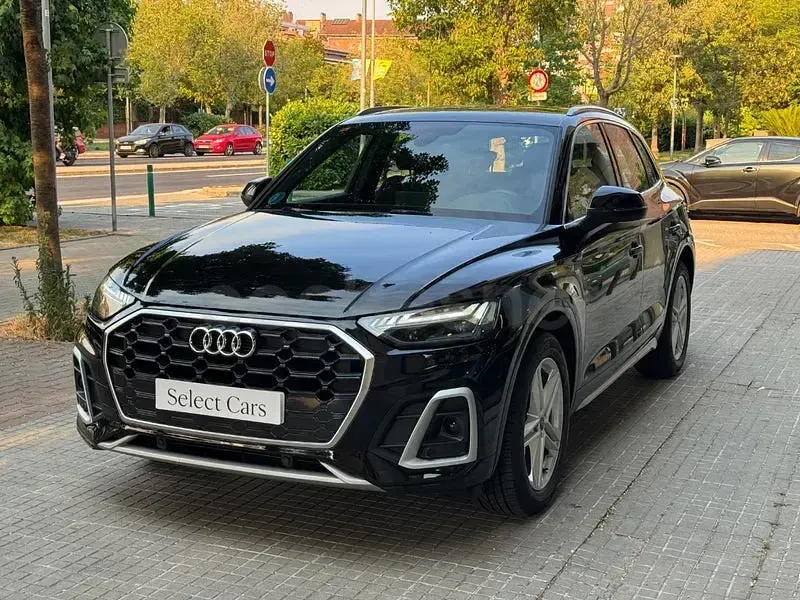 Usado Audi Q5 S-Line 163 CV (119 kW) 2021 Negro SUV