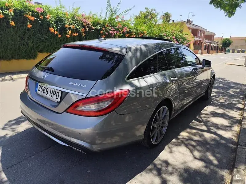 Usado Mercedes CLS350 Shooting Brake 265 CV (194 kW) 2013 Gris / plata Familiar