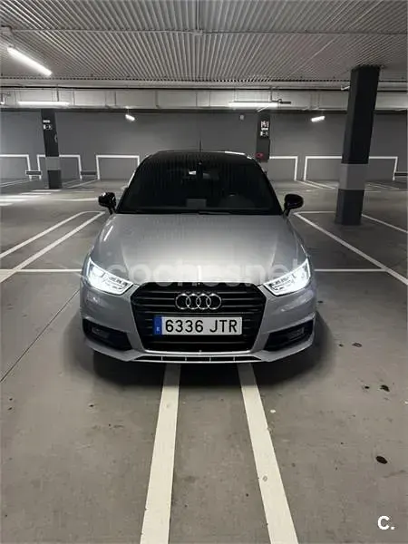 Usado Audi A1 Sportback S-Line 125 CV (91 kW) 2016 Gris / plata Utilitario