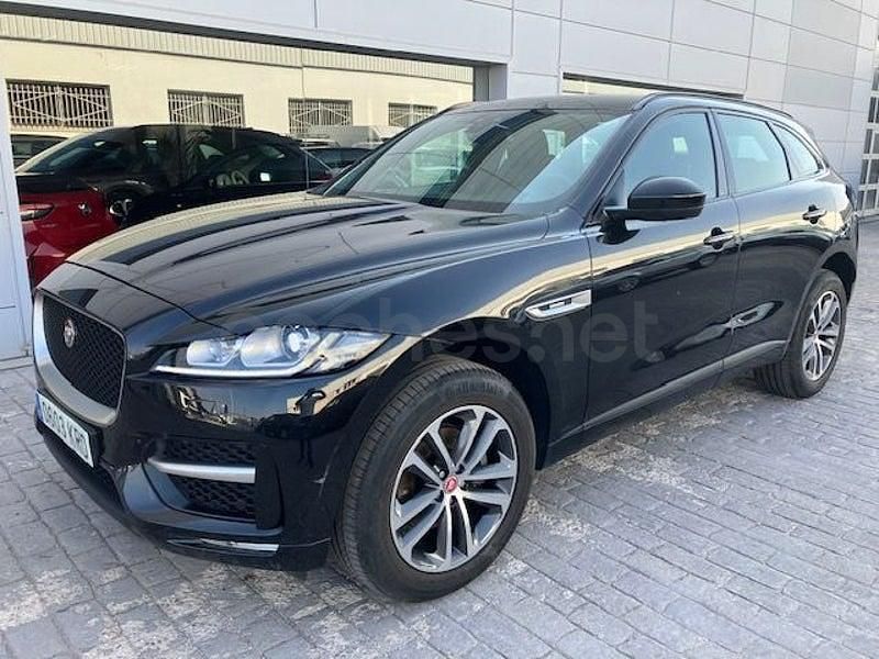 Usado Jaguar F-Pace R-Sport 240 CV (176 kW) 2018 Negro SUV