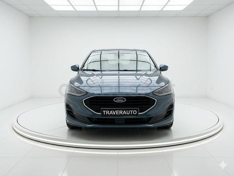Usado Ford Focus Trend 120 CV (88 kW) 2022 Azul Berlina