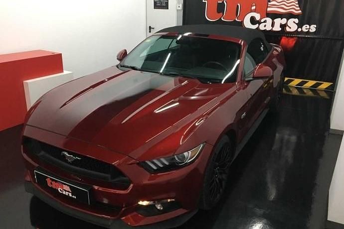 Usado Ford Mustang Convertible 430 CV (316 kW) 2017 Rojo Descapotable