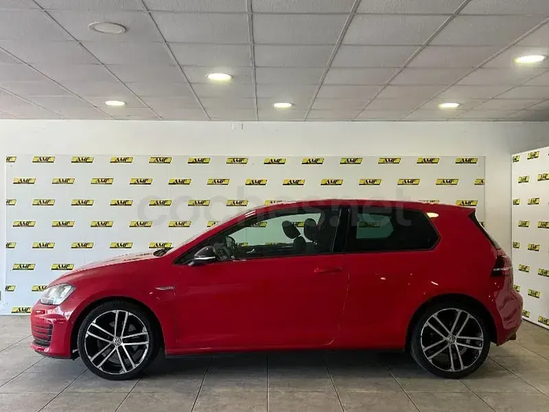 Usado VW Golf VII GTD 184 CV (135 kW) 2013 Rojo Berlina