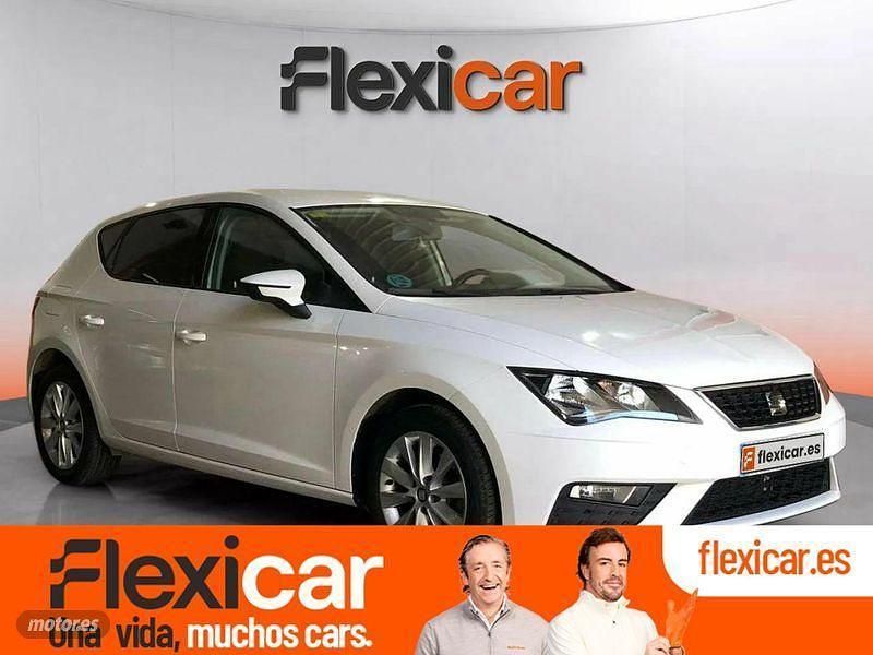 Usado Seat Leon Style 110 CV (80 kW) 2018 Blanco Utilitario