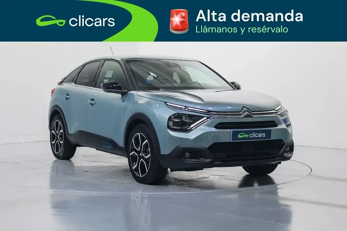 Usado Citroën e-C4 Shine 100 kW (136 HP) 2023 Cinzento
