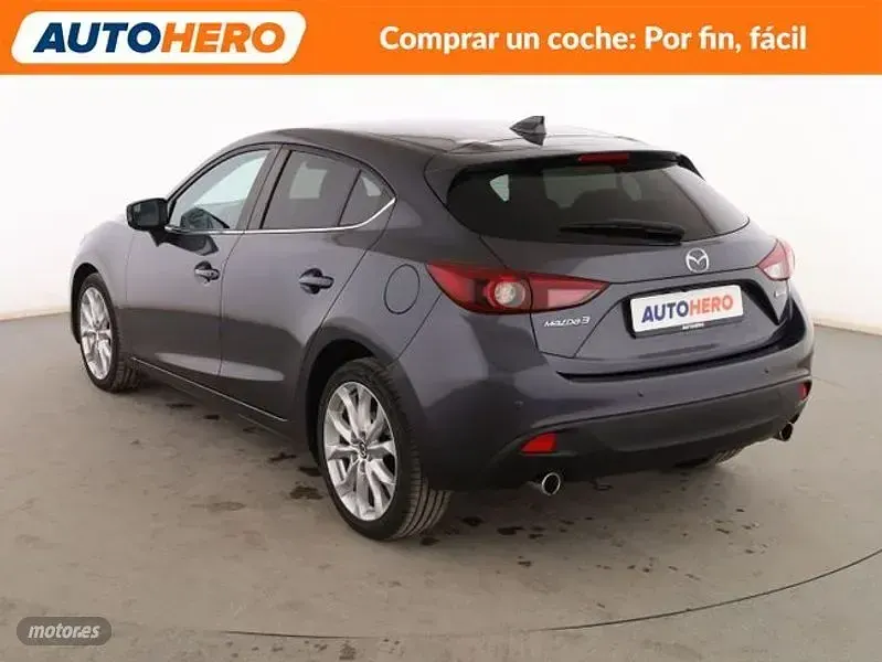 Usado Mazda 3 Luxury 150 CV (110 kW) 2016 Gris Berlina