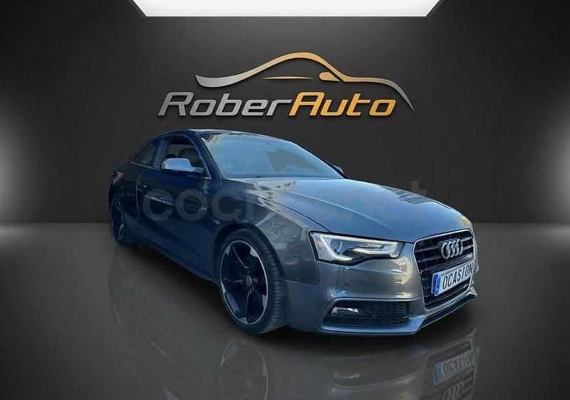 Usado Audi A5 S-Line 190 CV (139 kW) 2015 Gris / plata Coupe