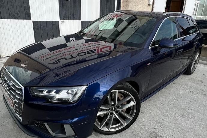 Azul Usado 2019 Audi A4 Familiar | 16.550 € - Imagen 1/4
