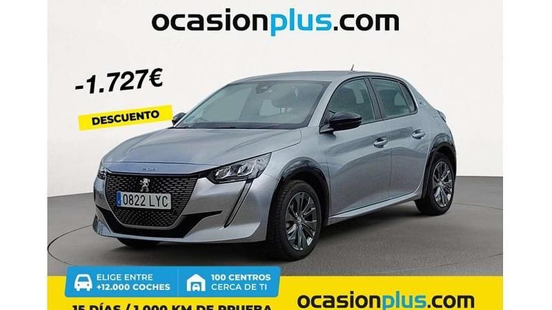 Gris Usado 2022 Peugeot e-208 Active Utilitario | 15.454 € (Super precio) - Imagen 1/4
