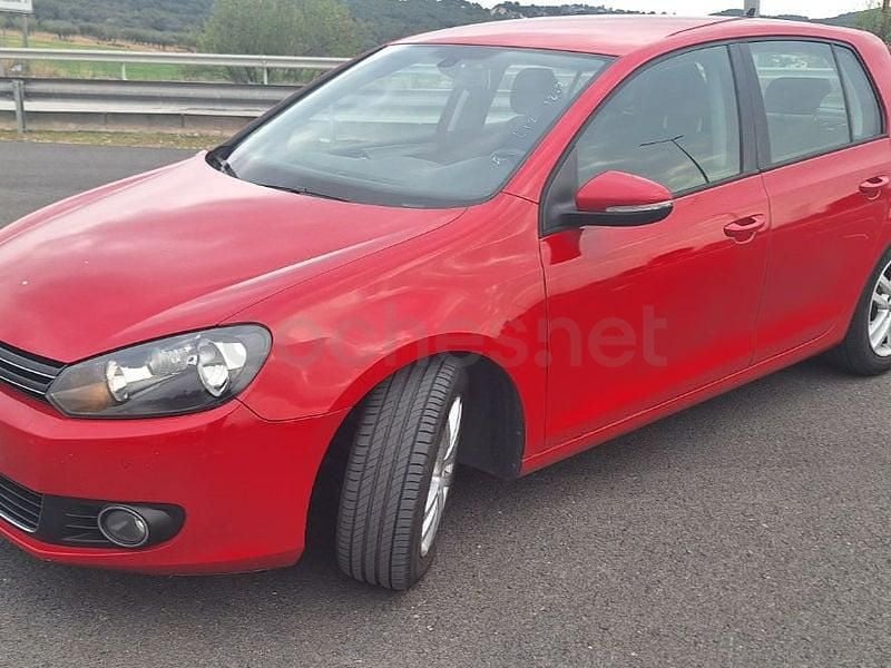 Usado VW Golf VI Sport 110 CV (80 kW) 2009 Rojo Utilitario