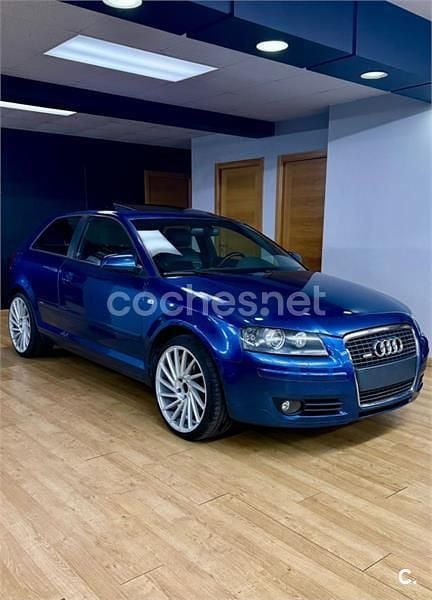 Usado Audi A3 Ambition 170 CV (125 kW) 2007 Azul Utilitario