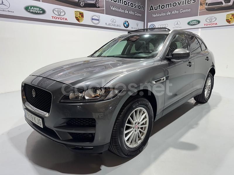 Gris / plata Usado 2018 Jaguar F-Pace Pure SUV | 13.990 € (Super precio) - Imagen 1/4