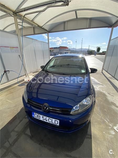 Azul Usado 2010 VW Golf VI Advance Berlina | 4200 € (Super precio) - Imagen 1/3