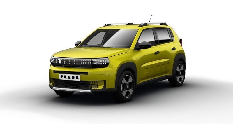 Amarillo Nuevo 2025 Fiat Panda La Prima Utilitario | 22.700 € - Imagen 1/4