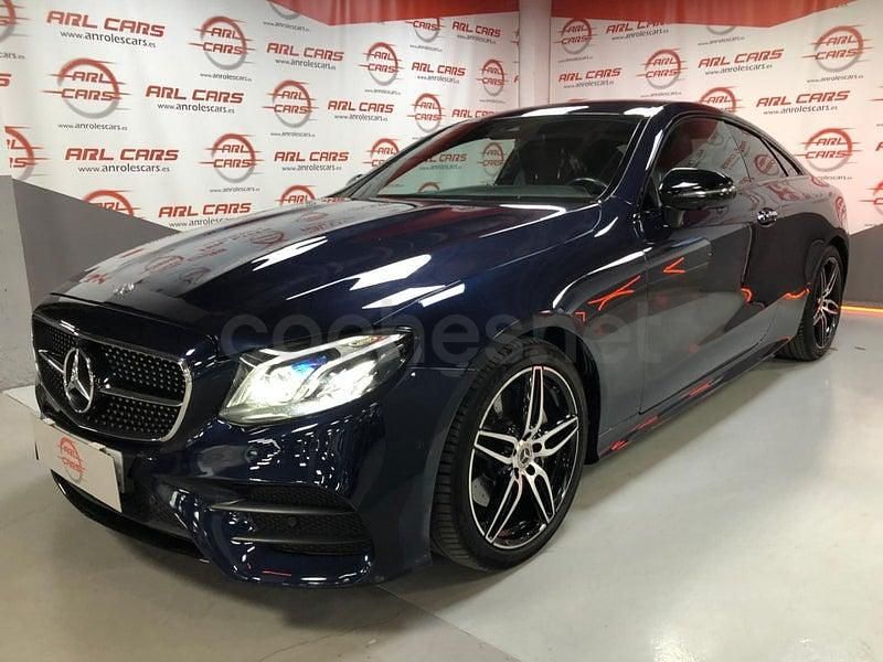 Usado Mercedes E220 194 CV (142 kW) 2018 Azul Coupe