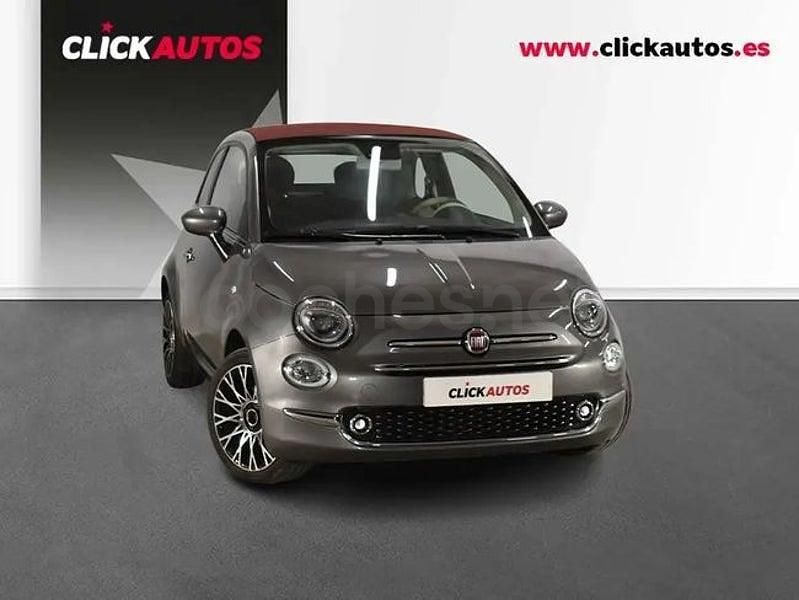 Usado Fiat 500C Dolcevita 70 CV (51 kW) 2023 Gris / plata Descapotable