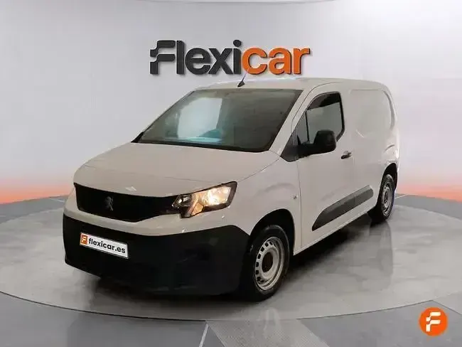 Usado Peugeot Partner S 102 CV (75 kW) 2021 Blanco Monovolumen