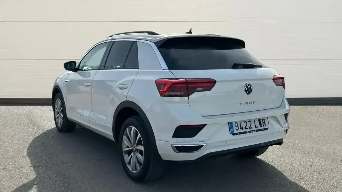 Usado VW T-Roc Advance 110 CV (80 kW) 2022 Blanco SUV