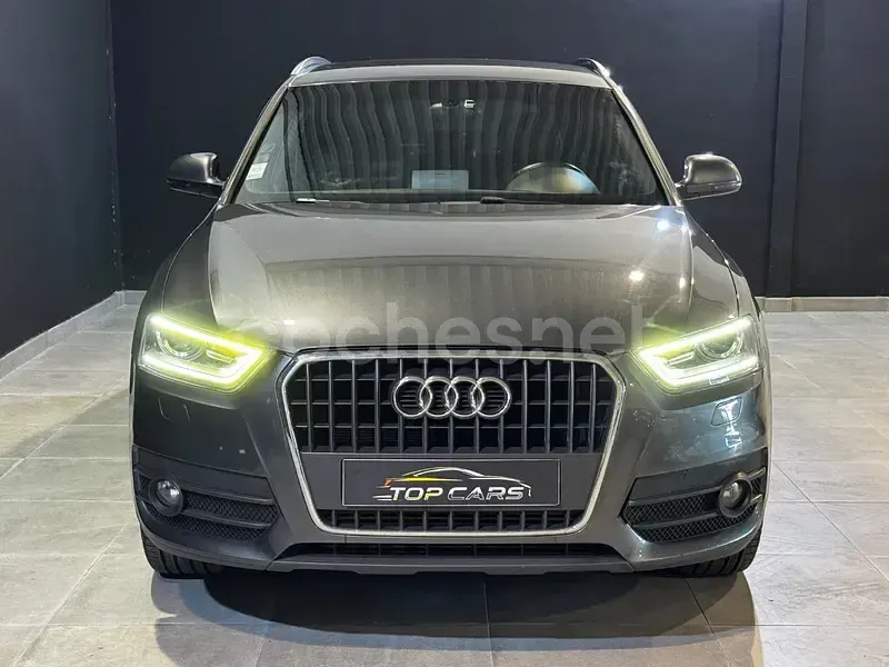 Usado Audi Q3 S-Line 140 CV (102 kW) 2014 Gris / plata SUV